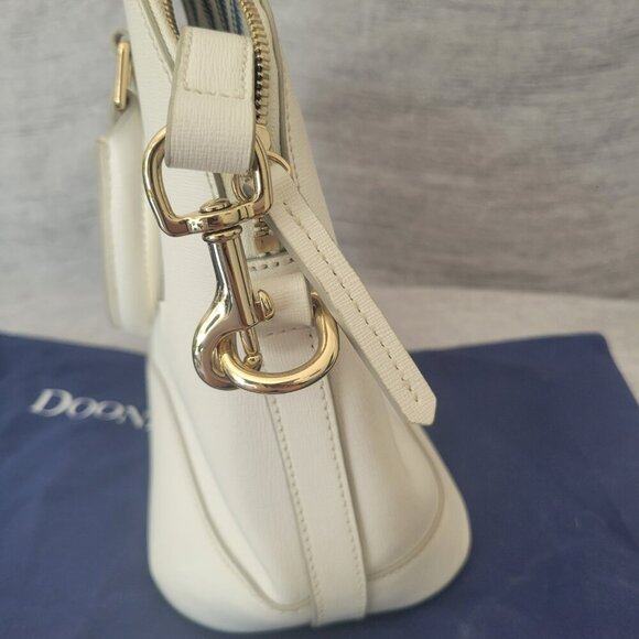 Dooney & Bourke Saffiano Domed Zip Satchel - Picture 5 of 11